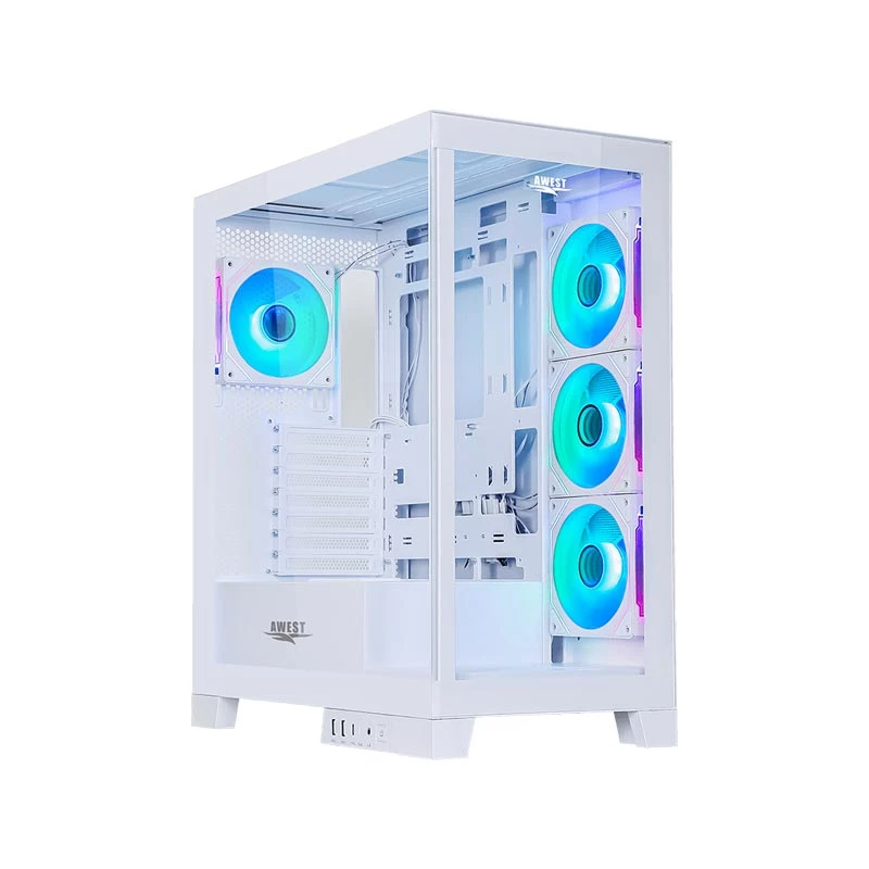 کیس کامپیوتر گیمینگ اوست مدل GT-AQ16-MW-سفید