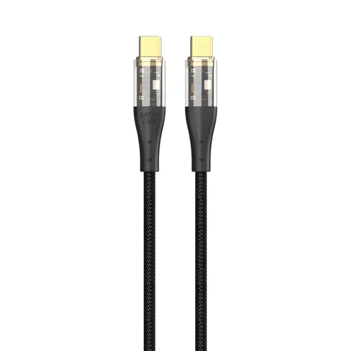 کابل دو سر تایپ سی گرین لاین مدل GNTNC2CB1MBK طول 1 متر