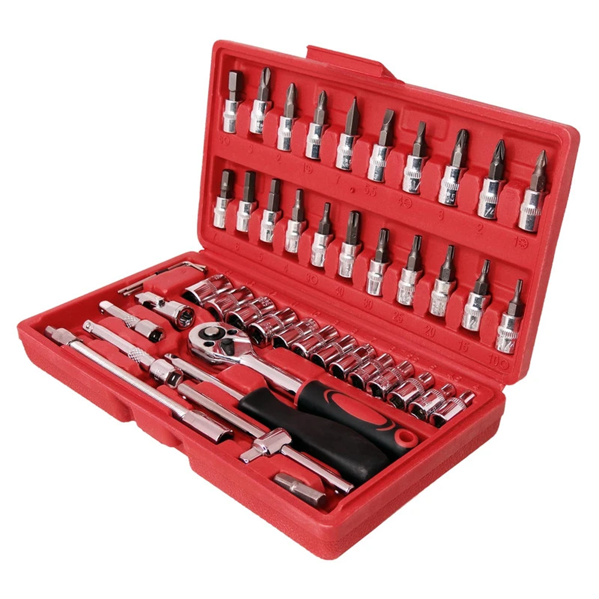 مجموعه 46 عددی آچار بکس