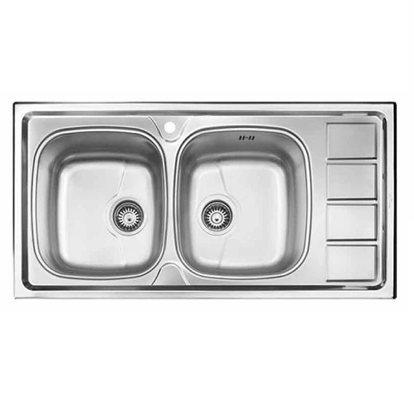 سینک ظرفشویی اخوان مدل 164SP توکار-چپ لگن