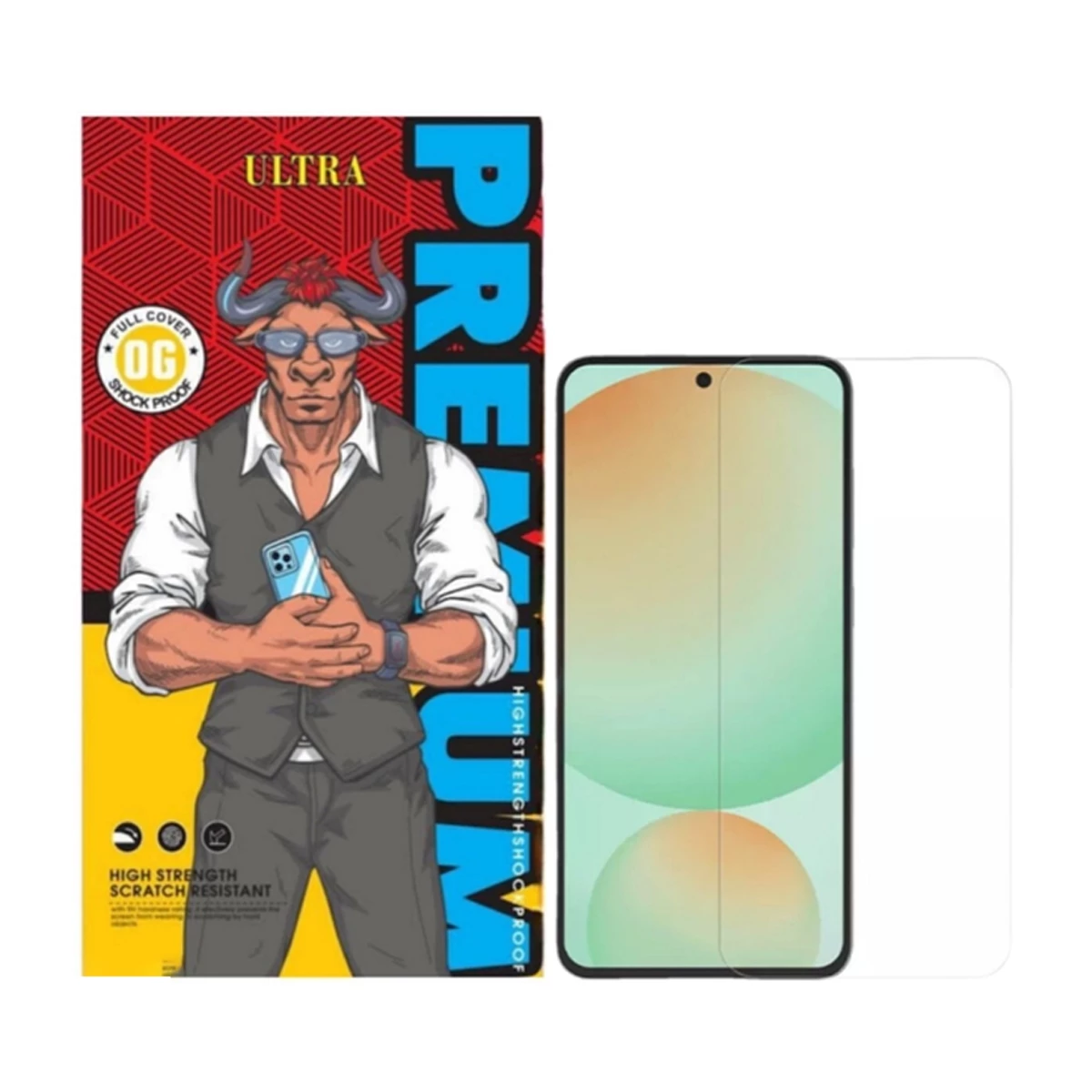 محافظ صفحه نمایش گوشی سامسونگ Galaxy A16 اولترا مدل بدون حاشیه Transparent-بی رنگ شفاف