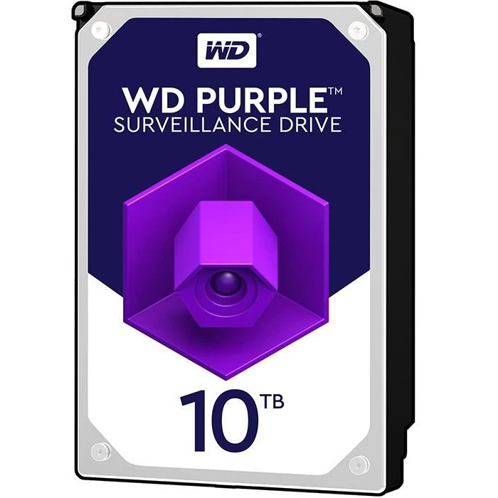 هارددیسک اینترنال وسترن دیجیتال نوع رابط 3.0 SATA مدلPURPLE WD102PURP ظرفیت 10 ترابایت