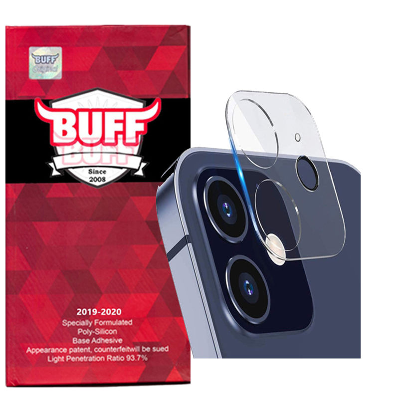 محافظ لنز دوربین گوشی اپل Iphone 12 بوف مدل Clear 