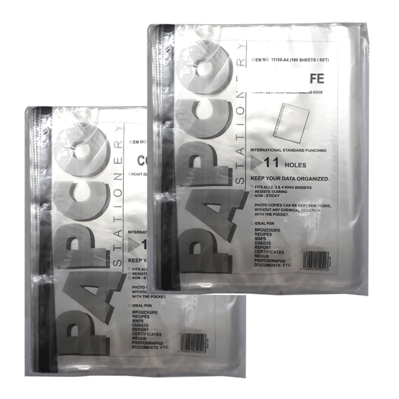 کاور کاغذ پاپکو سایز A4 کد P24 بسته 2 عددی