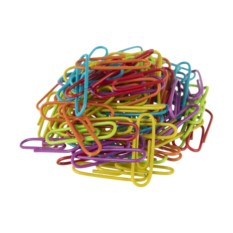 گیره کاغذ پنتر مدل رنگی سایز 28 میلی متر - بسته 100 عددی