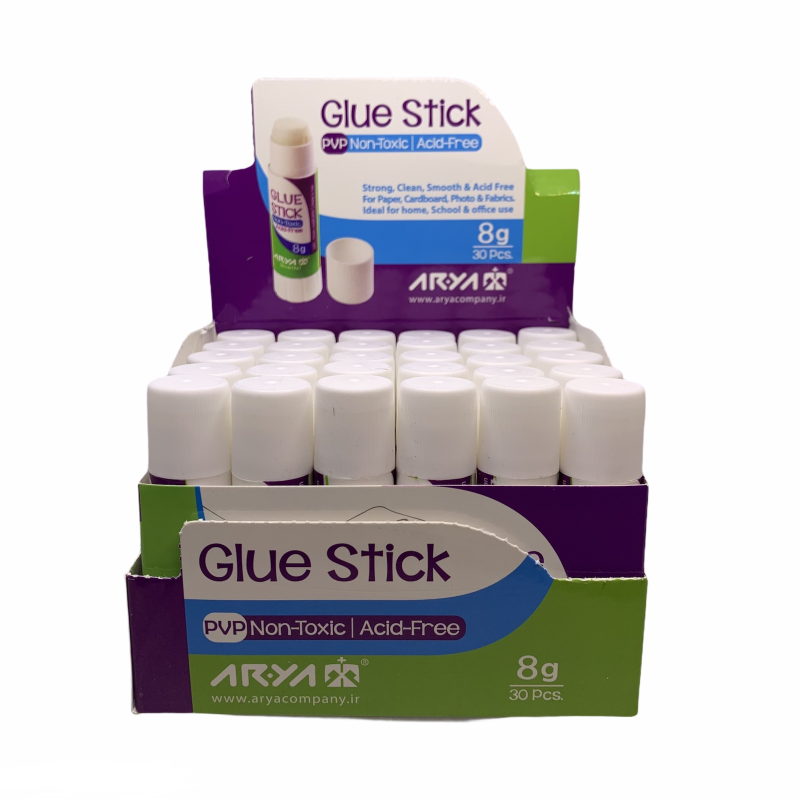 چسب ماتیکی آریا کد 8004 بسته 30 عددی چسب ماتیکی آریا کد 8004 بسته 30 عددی