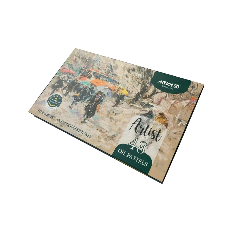 پاستل روغنی 48 رنگ آریا مدل Artist-Bus کد 2604 پاستل روغنی 48 رنگ آریا مدل Artist-Bus کد 2604