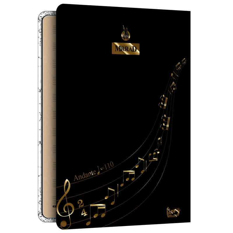 دفتر نت موسیقی مستر راد مدل آوا کد 1603 Music