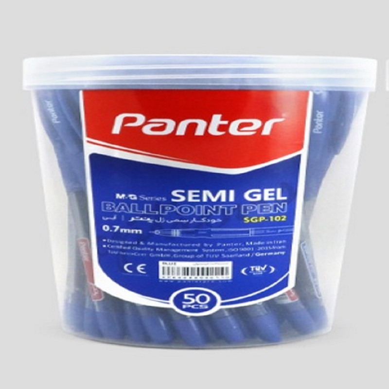 خودکار پنتر مدل سمی ژل SGP-102 بسته 50 عددی