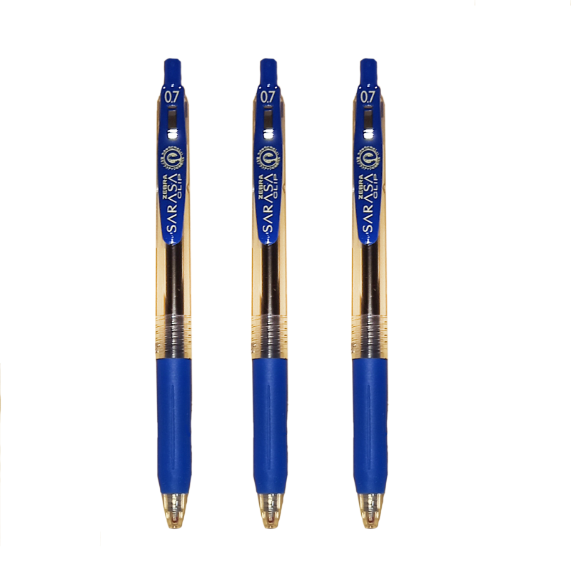 روان نویس زبرا مدل ساراسا کد Sarasa Clip 0.7 بسته 3 عددی