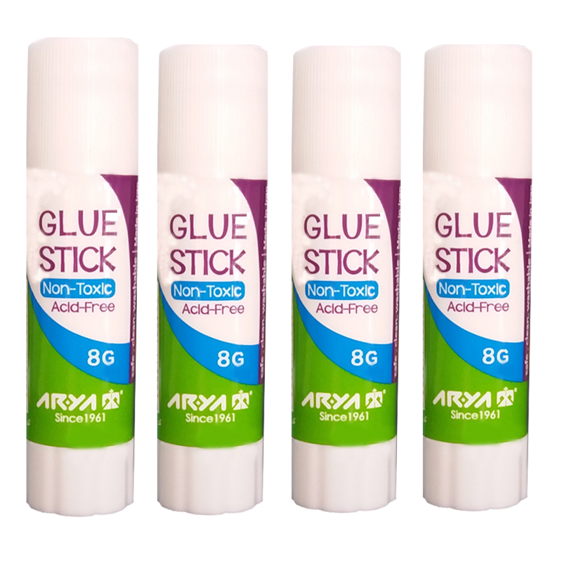 چسب ماتیکی آریا کد 8004 بسته 4 عددی چسب ماتیکی آریا کد 8004 بسته 4 عددی