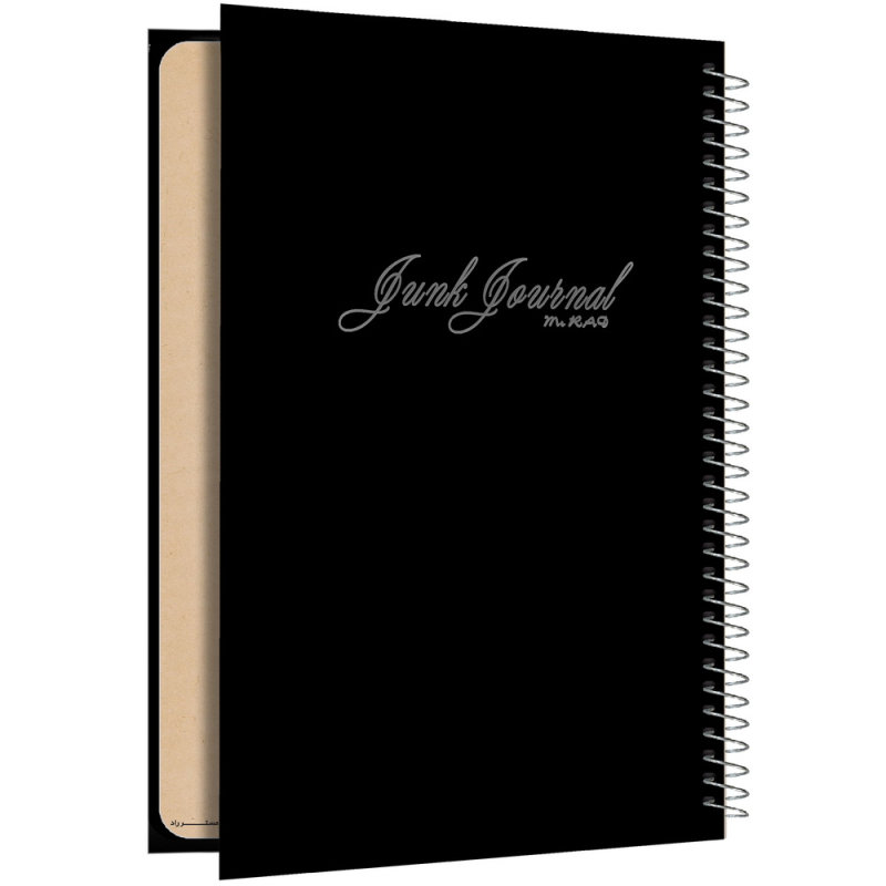 دفتر مستر راد مدل جانک ژورنال طرح اسکرپ بوک کد 1616 scrapbook