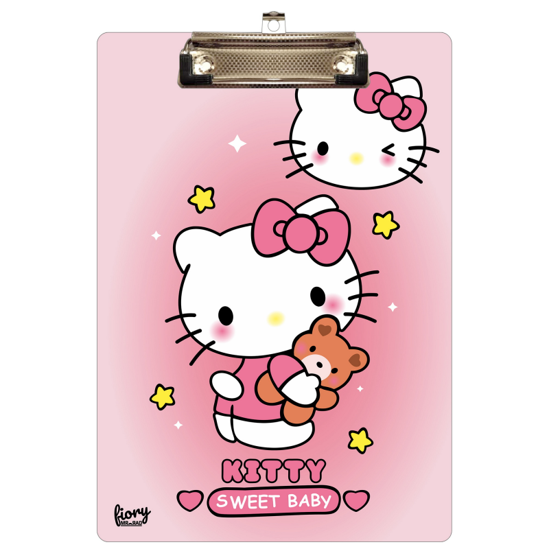 تخته شاسی مستر راد مدل فانتزی طرح کیتی کد fiory 2384 سایز A4 تخته شاسی مستر راد مدل فانتزی طرح کیتی کد fiory 2384 سایز A4