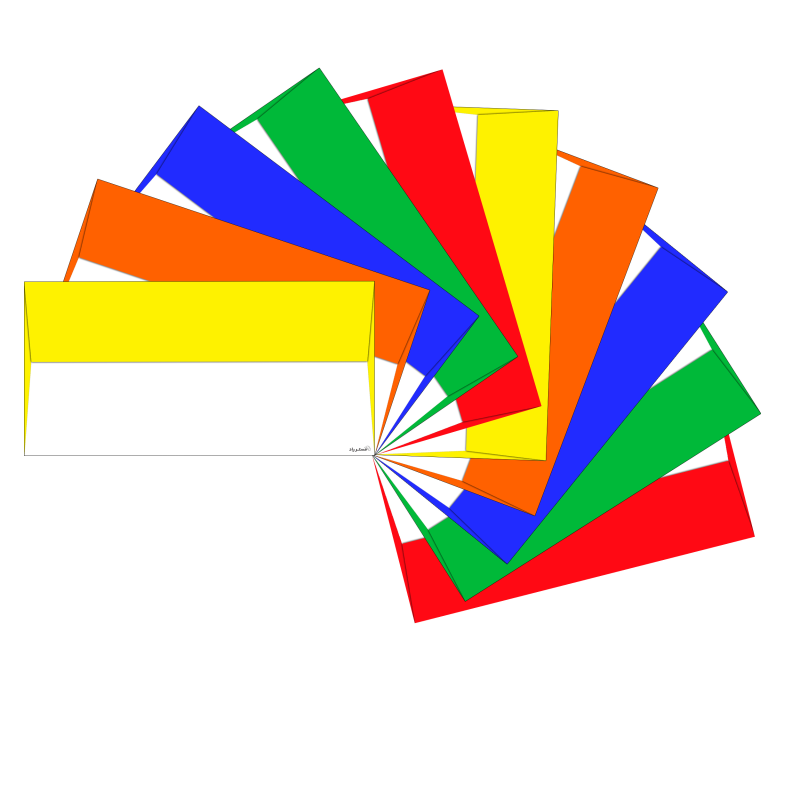 پاکت مستر راد طرح هدیه کد 1469 بسته 10 عددی