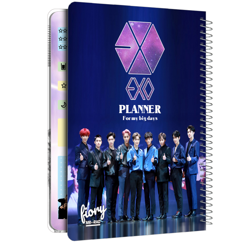 دفتر برنامه ریزی مستر راد طرح اکسو مدل پلنر روزانه کد 1519