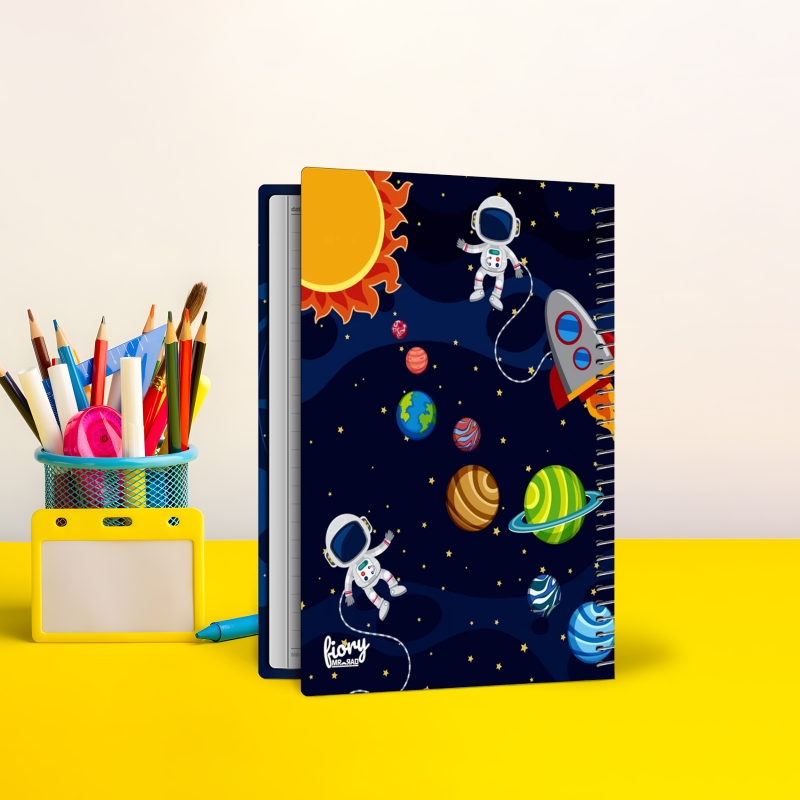   دفتر مشق 50 برگ مستر راد طرح فضانورد کد fiory 2469