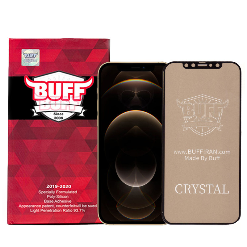 گلس گوشی اپل آیفون 12 بوف مدل Cry 5D