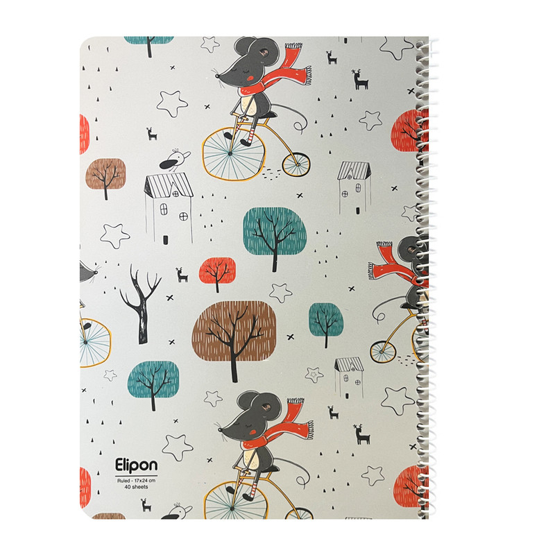 دفتر مشق 40 برگ الیپون مدل 2141222 کد 154201