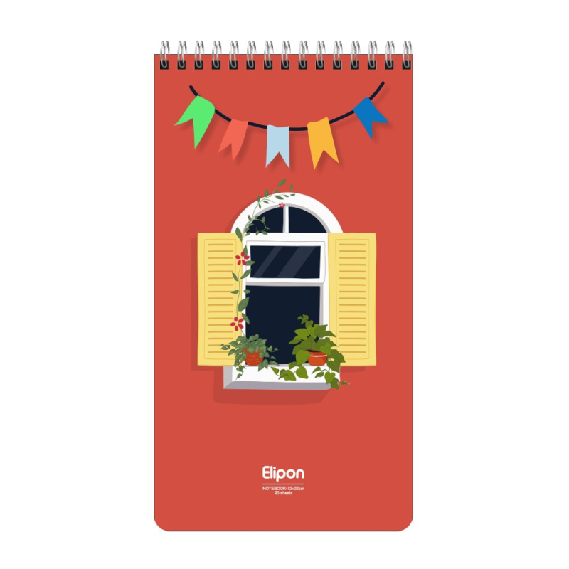 دفتر یادداشت 80 برگ الیپون کد 2681637