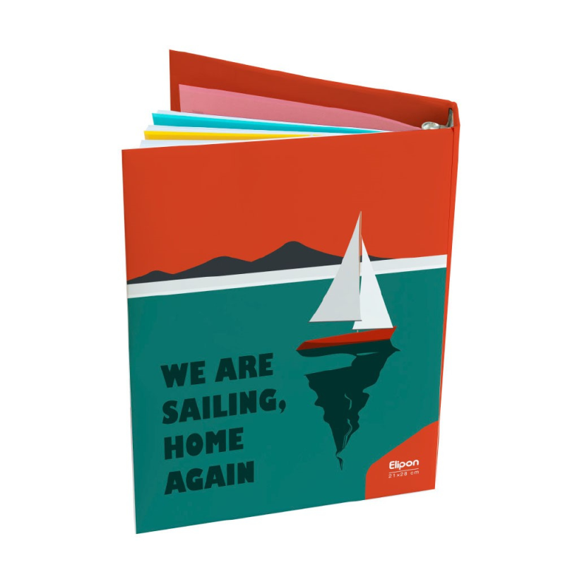 دفتر کلاسوری 100 برگ الیپون کد 2881640