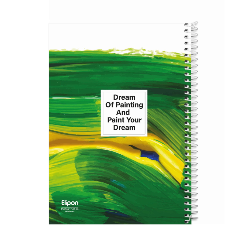 دفتر نقاشی 60 برگ الیپون کد 2551305