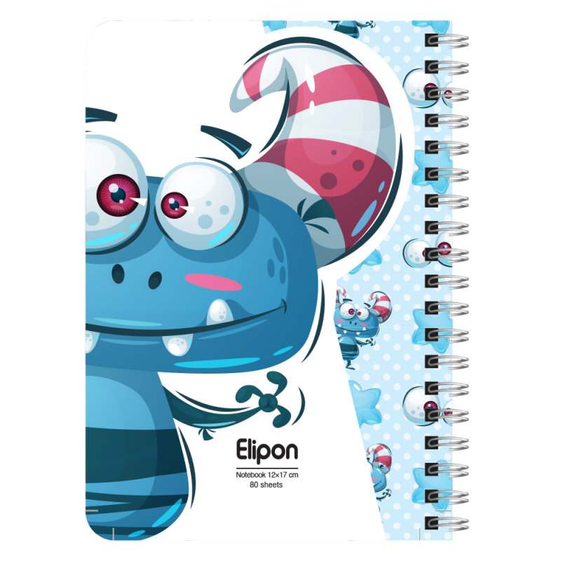    دفتر یادداشت 80 برگ الیپون کد 2801380