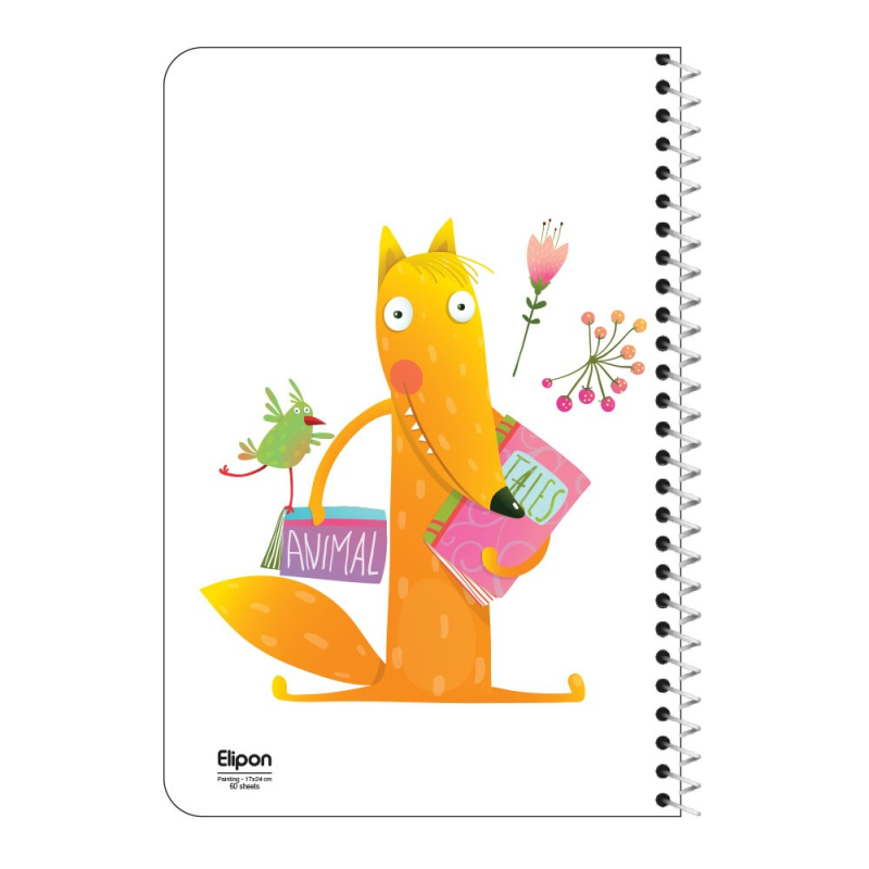 دفتر نقاشی 60 برگ الیپون کد 2551580