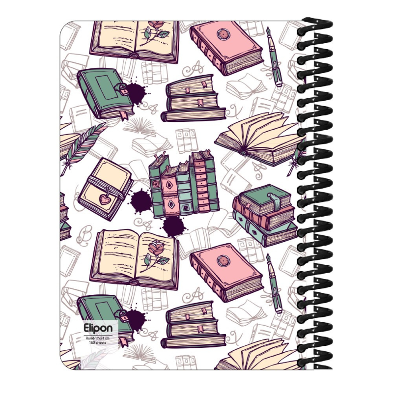 دفتر مشق 150 برگ الیپون کد 2461565