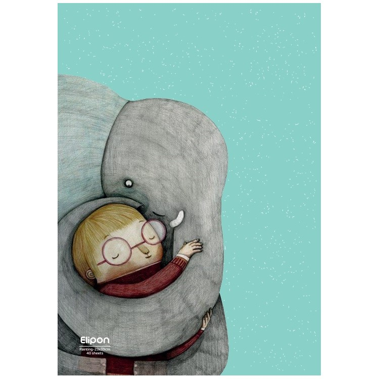 دفتر نقاشی 40 برگ الیپون کد 2531572