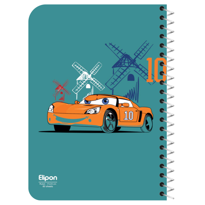دفتر مشق 80 برگ الیپون کد 2361261