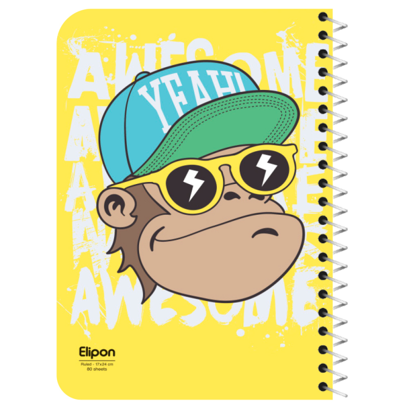 دفتر مشق 80 برگ الیپون کد 2362356