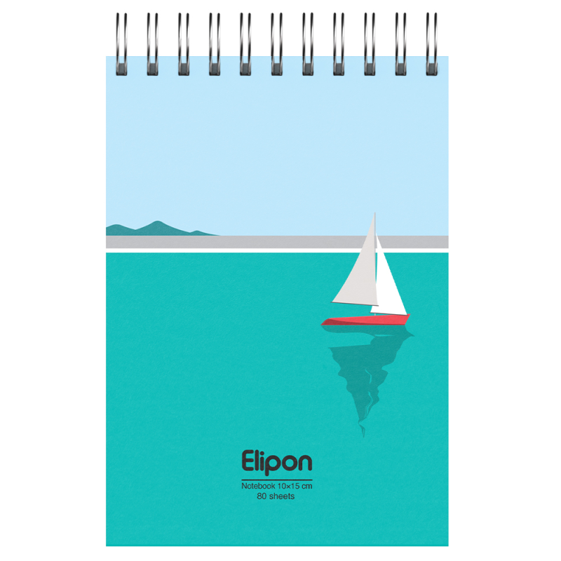  دفتر یادداشت 80 برگ الیپون کد 2621364