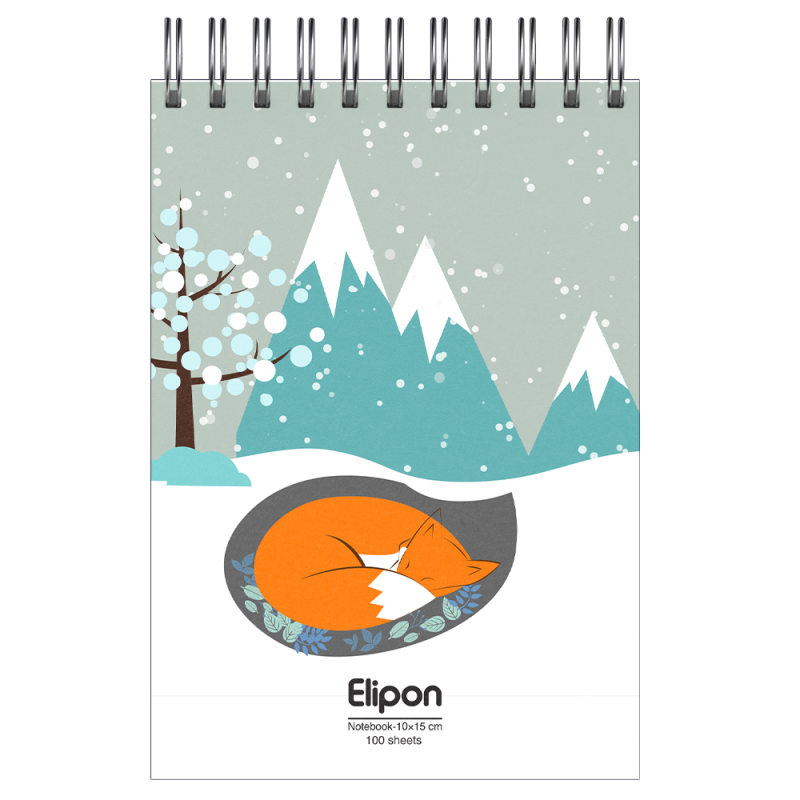  دفتر یادداشت 80 برگ الیپون کد 2621363