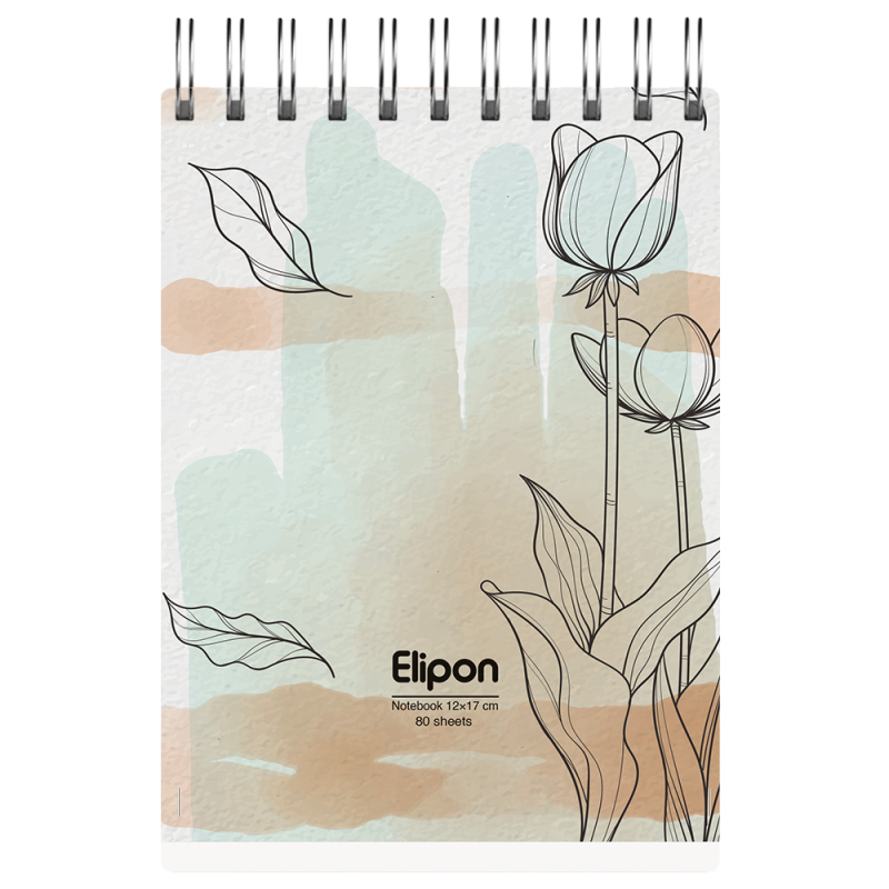   دفتر یادداشت 80 برگ الیپون کد 2801376