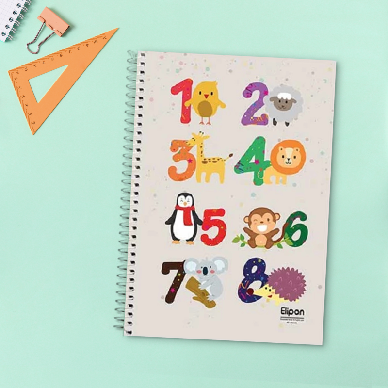 دفتر زبان 40 برگ الیپون کد 2901335