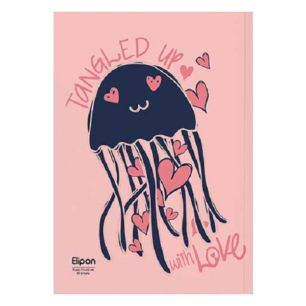  دفتر مشق 60 برگ الیپون کد 2201242