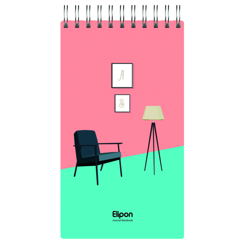 دفتر یادداشت 80 برگ الیپون کد 2646252