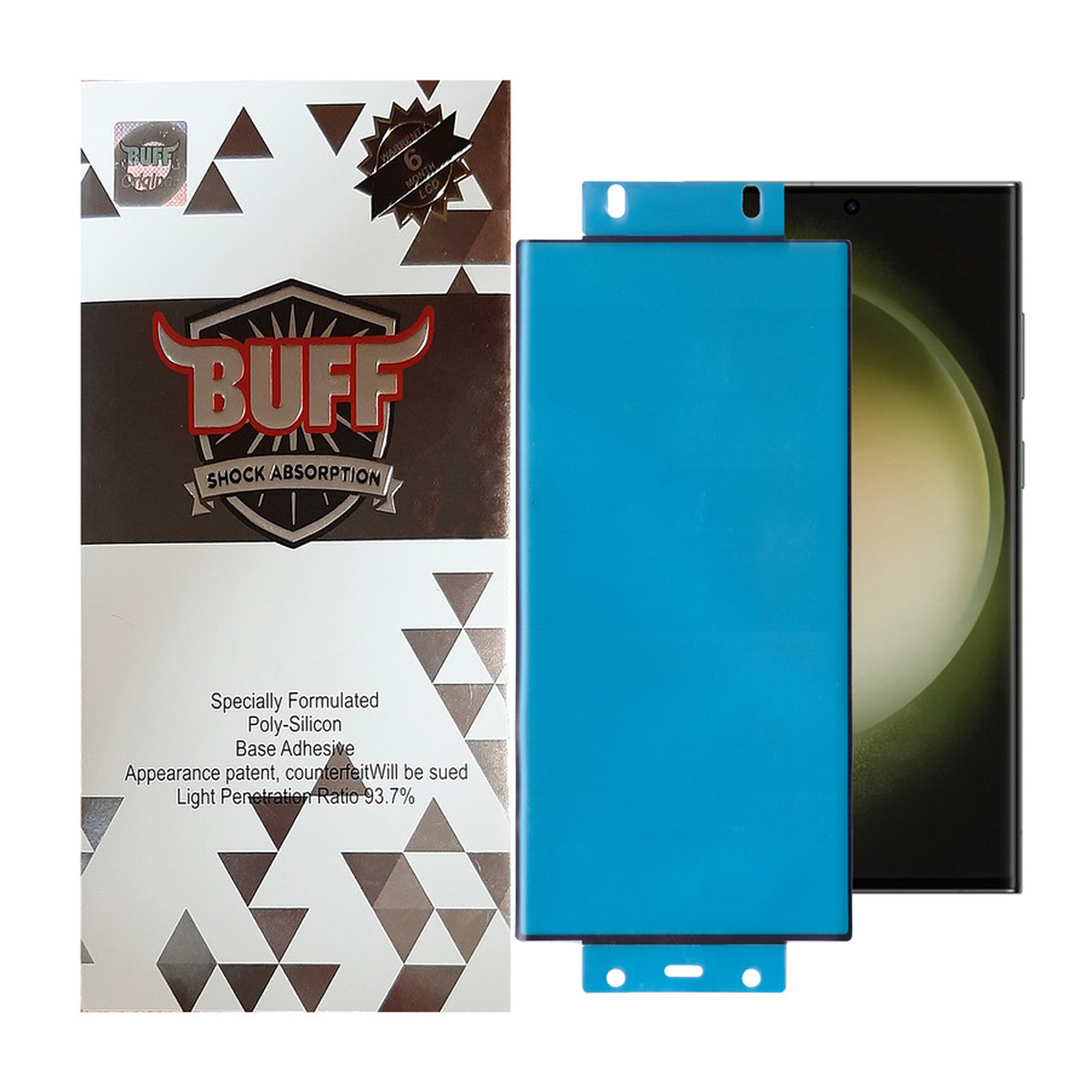 گلس گوشی سامسونگ گلکسی S22 اولترا بوف مدل New Silicone-G