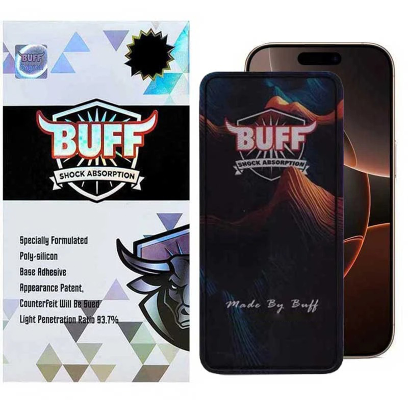 محافظ صفحه نمایش 5D بوف مدل 5D Mountain-Guarantee مناسب برای گوشی موبایل اپل iPhone 15 Pro 