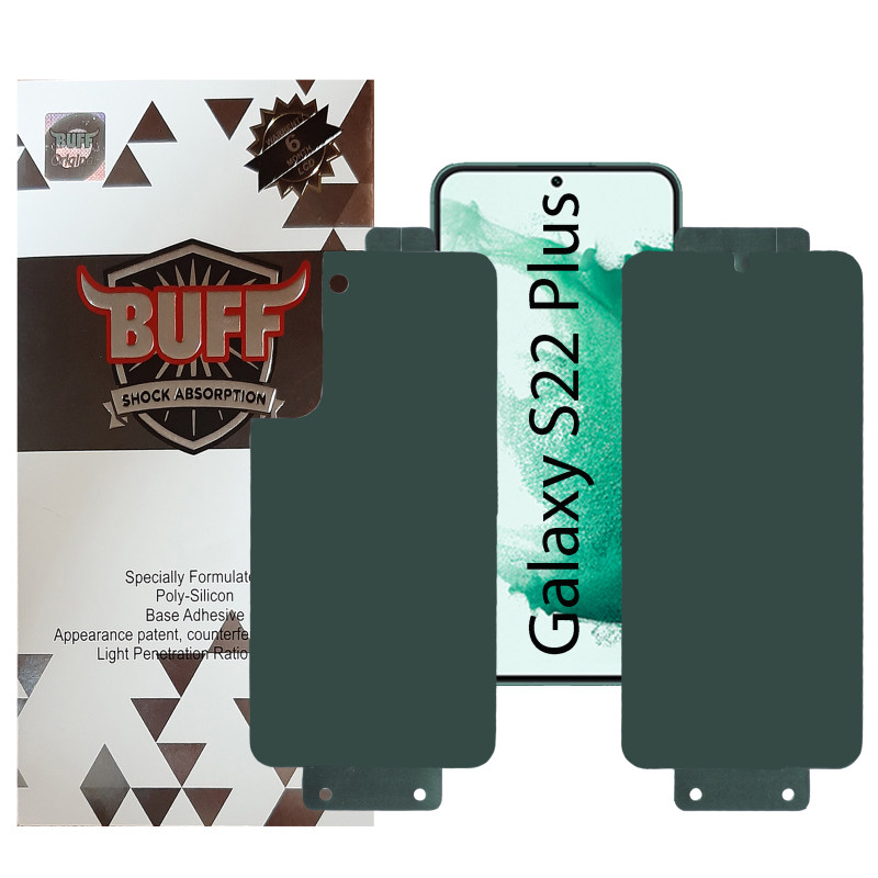 گلس گوشی سامسونگ گلکسی S22 پلاس بوف مدل Full Body-G به همراه محافظ پشت گوشی