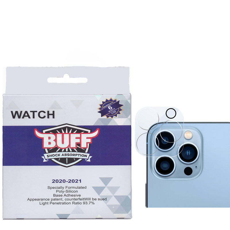 محافظ لنز دوربین گوشی اپل Iphone 13 Pro Max / 13 Pro بوف مدل Clear-G 