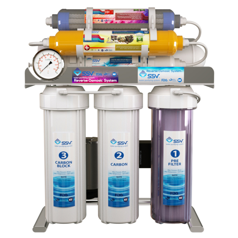 تصفیه کننده آب خانگی اس اس وی مدل SuperSpring X800