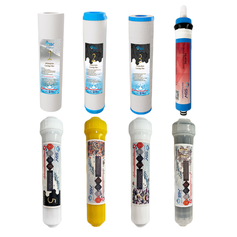 فیلتر دستگاه تصفیه آب اس اس وی مدل H850 PACK بسته 8 عددی