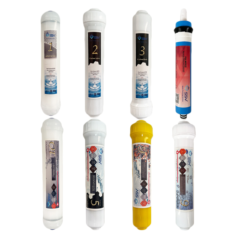 فیلتر دستگاه تصفیه آب اس اس وی مدل L840 PACK بسته 8 عددی