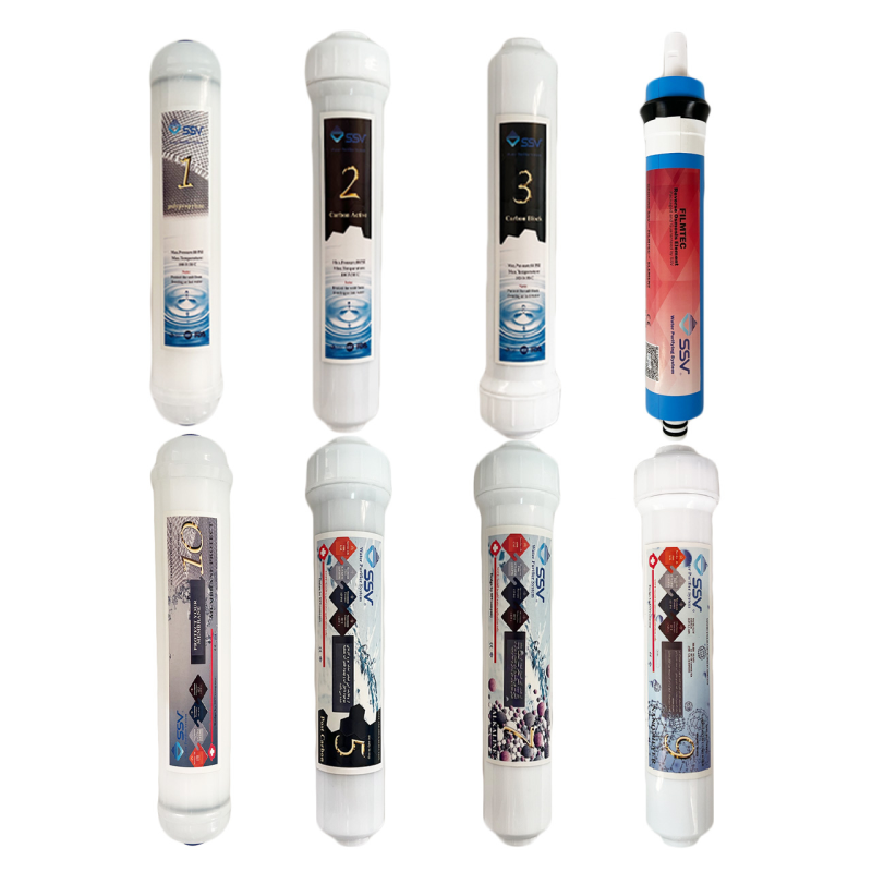 فیلتر دستگاه تصفیه آب اس اس وی مدل L845 PACK بسته 8 عددی