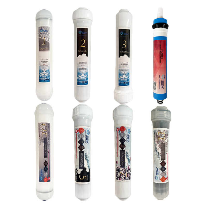 فیلتر دستگاه تصفیه آب اس اس وی مدل L865 PACK بسته 8 عددی