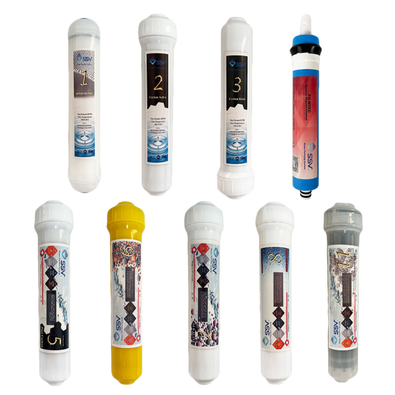 فیلتر دستگاه تصفیه آب اس اس وی مدل L950 PACK بسته 9 عددی