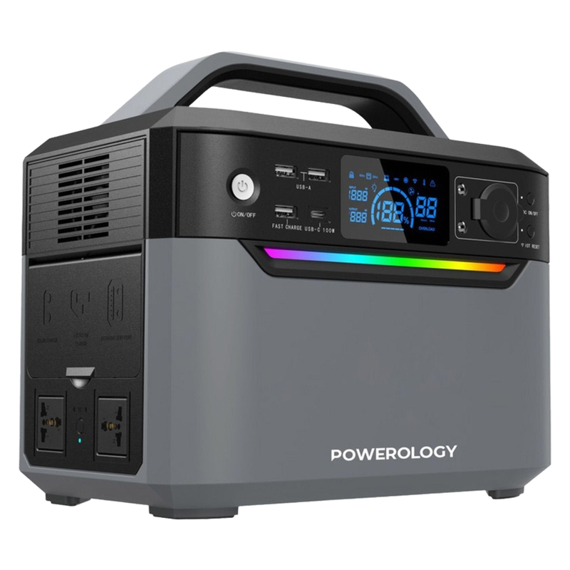 پاوربانک پاورولوجی مدل PPBCHA39 ظرفیت 120000 میلی‌آمپر ساعت