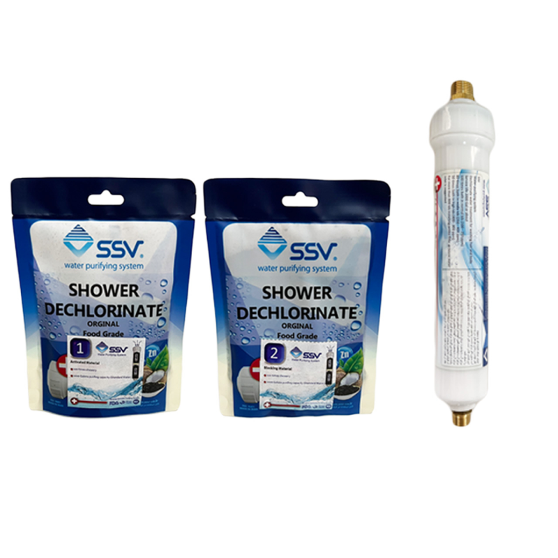 فیلتر دستگاه تصفیه آب اس اس وی مدل dechlorinate به همراه شارژ
