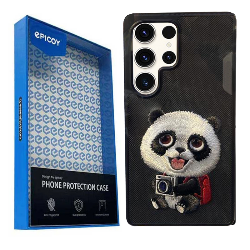 کاور اپیکوی مدل Nimmy Panda مناسب برای گوشی موبایل سامسونگ Galaxy S25 Ultra